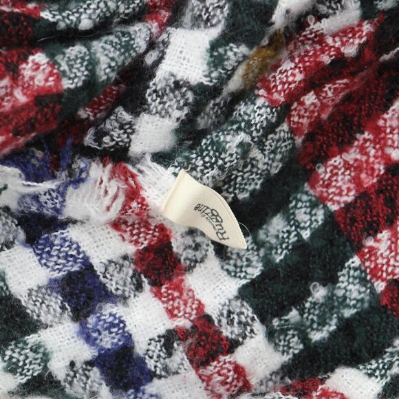 Mecchia di Ruggine Womens Acrylic Fringe Shawl Multicolor One Size - Picture 3 of 3